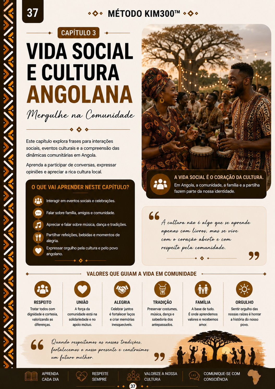 Capítulo 03 — Vida Social e Cultura Angolana